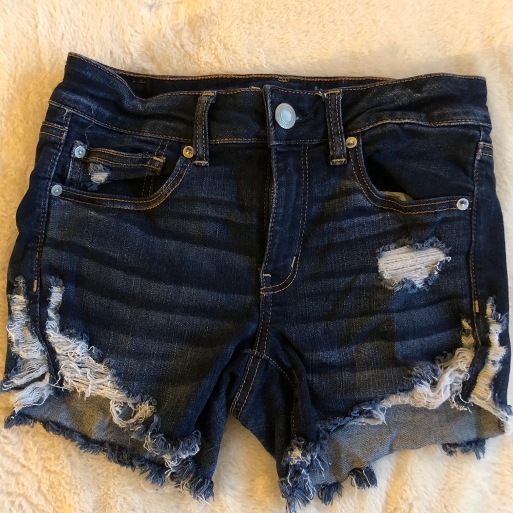 women’s american eagle jeans shorts